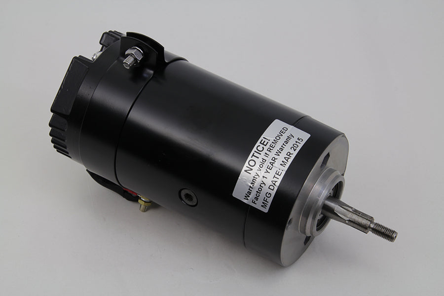 Black 12 Volt 2-Brush Generator with High Output