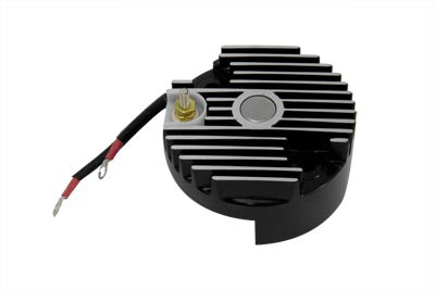 Black 12 Volt Regulator End Cover