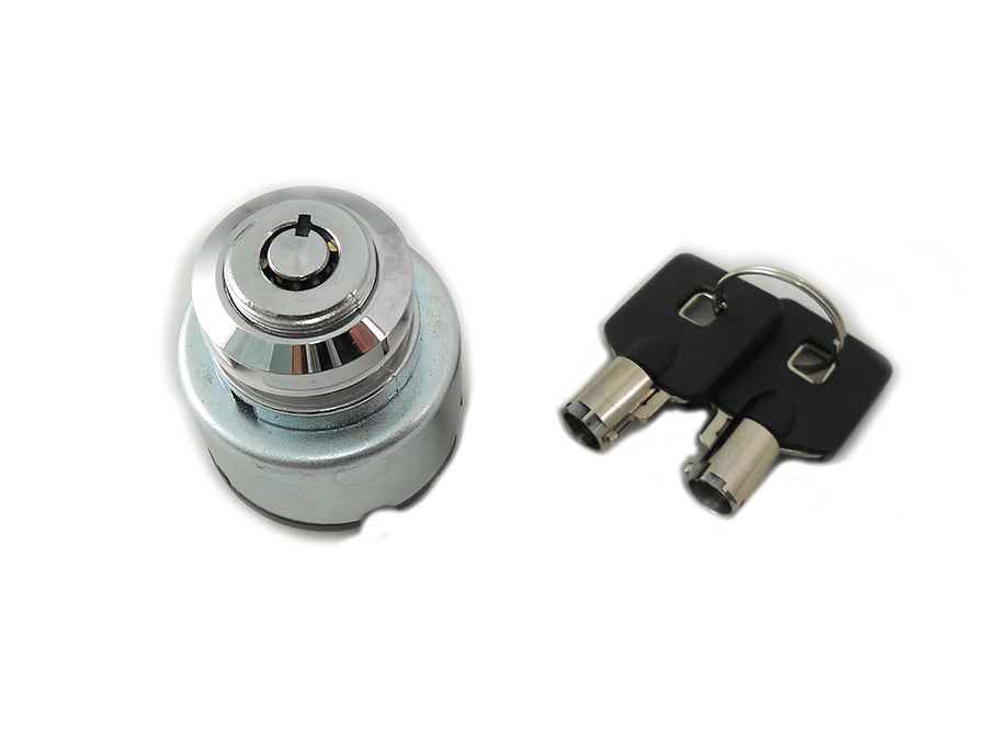 Chrome Ignition Key Switch