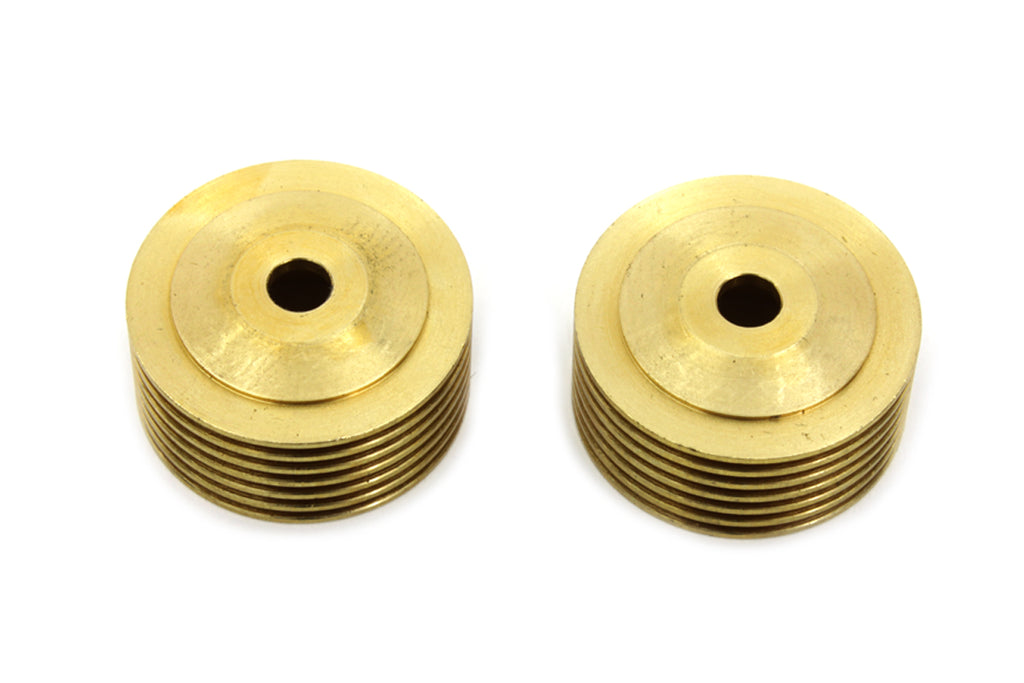 Brass Spark Plug Cool Fin Set