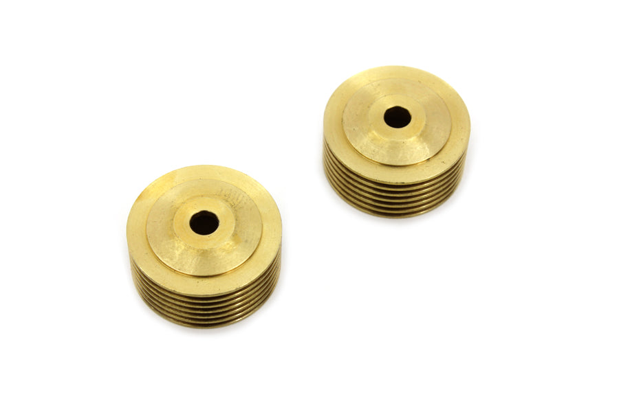 Brass Spark Plug Cool Fin Set