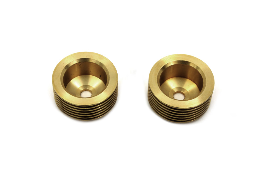 Brass Spark Plug Cool Fin Set