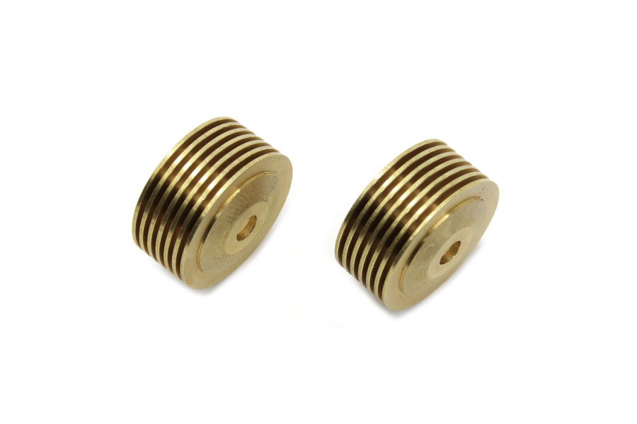 Brass Spark Plug Cool Fin Set