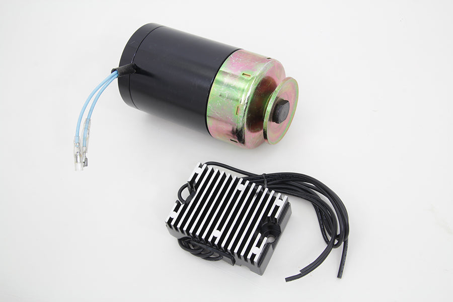 12 Volt Indian Alternator Black
