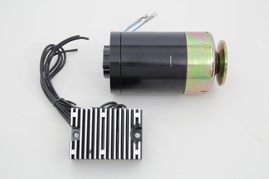 12 Volt Indian Alternator Black