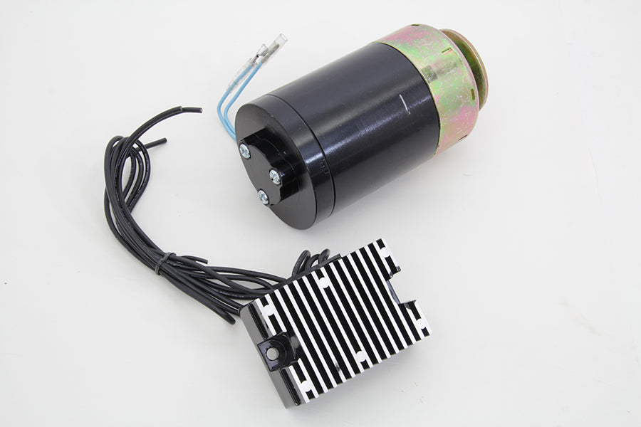 12 Volt Indian Alternator Black