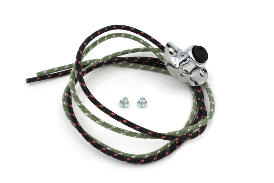 Handlebar Horn Switch Button with Two Wires