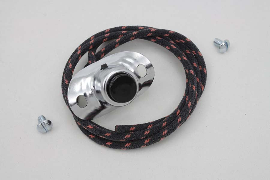 Replica Handlebar Horn Switch Button with 1 Wire