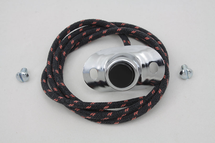 Replica Handlebar Horn Switch Button with 1 Wire