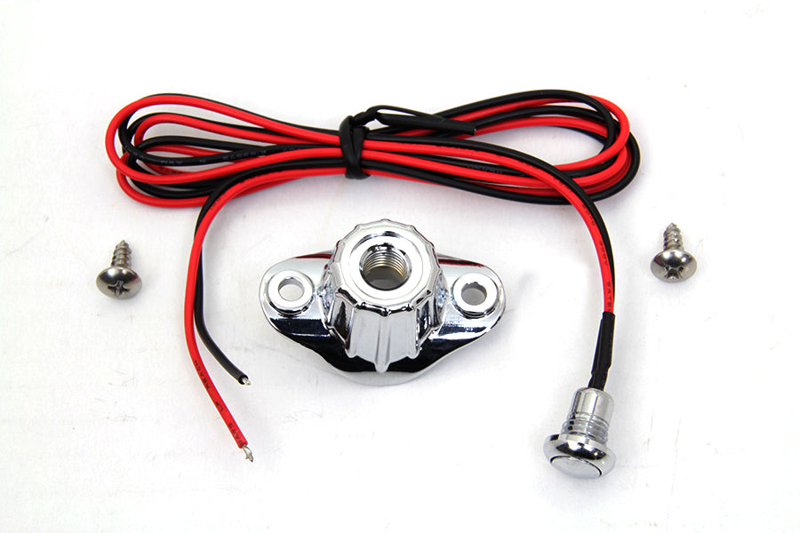 Old School Single Switch Kit Chrome