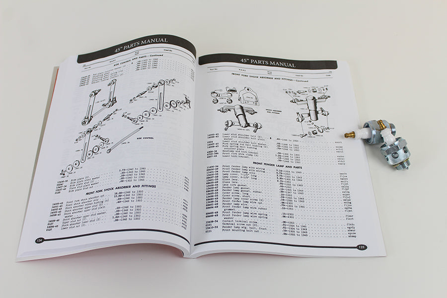 45 WL/Servi-Car Spark Plug Set and Book Kit