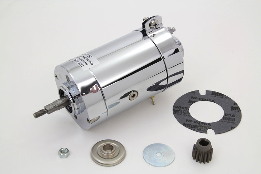 Chrome 12 Volt 2-Brush Generator