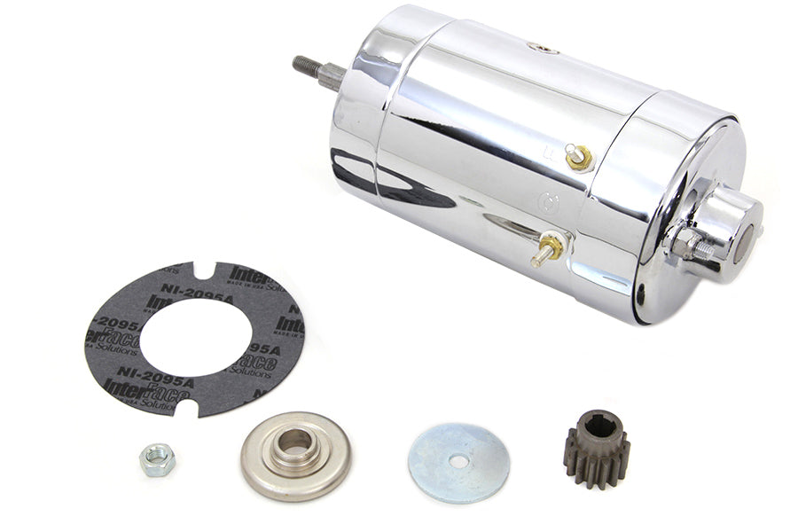 Chrome 12 Volt 2-Brush Generator