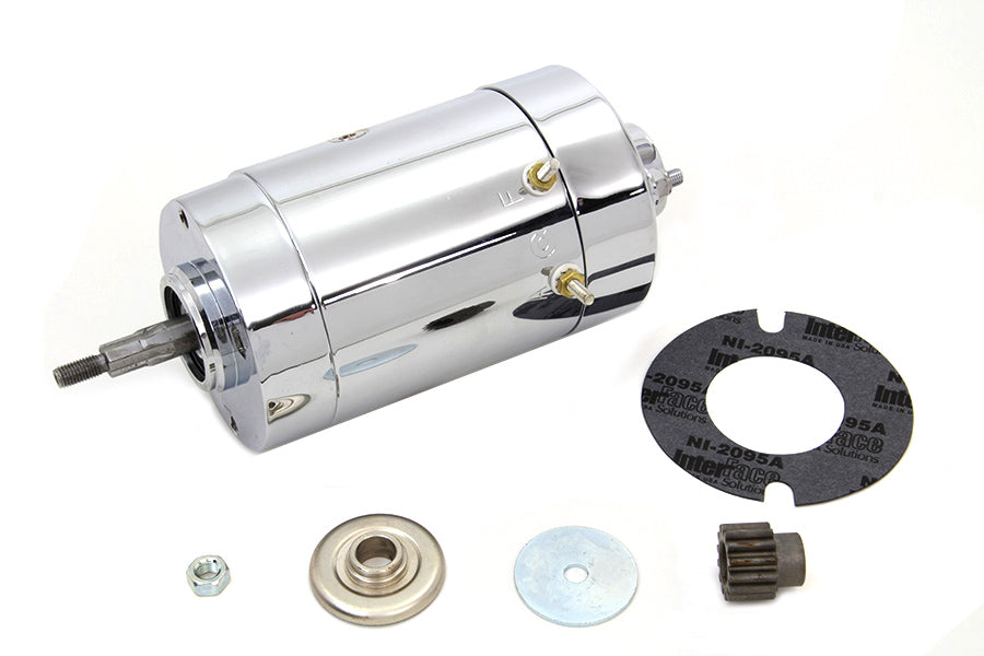 Chrome 12 Volt 2-Brush Generator