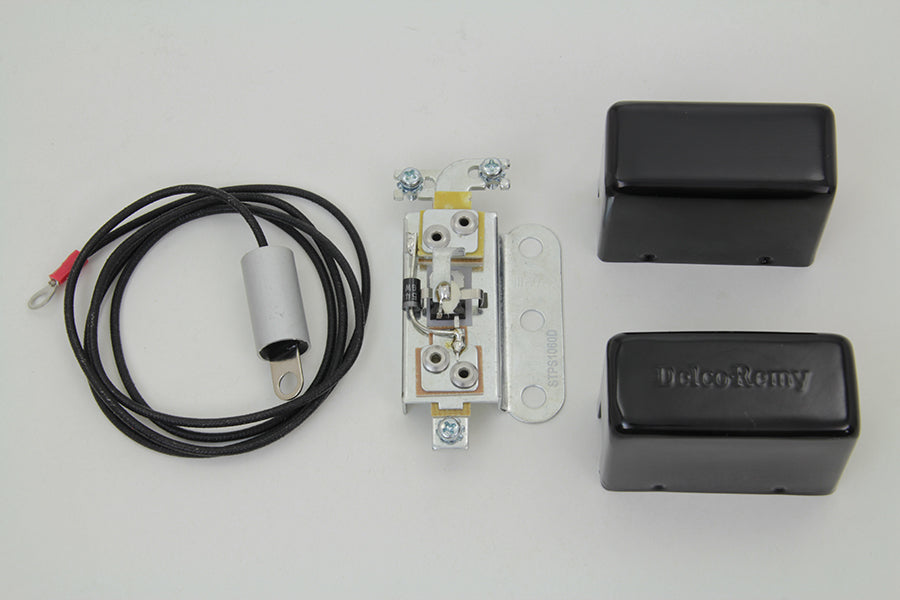 Solid State 6 Volt Relay with Black Cover