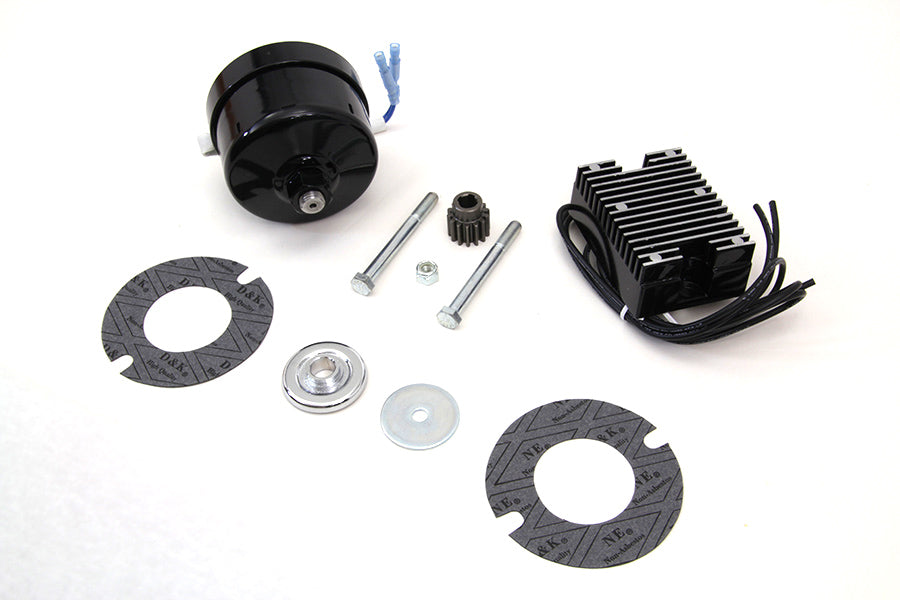 Black 12 Volt Alternator Generator Conversion Kit