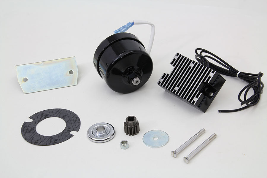 Black 12 Volt Alternator Generator Conversion Kit