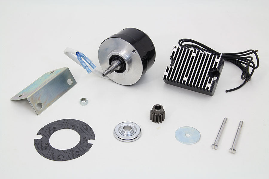 Black 12 Volt Alternator Generator Conversion Kit