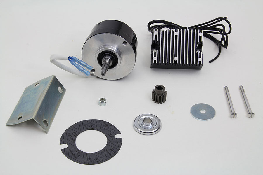 Black 12 Volt Alternator Generator Conversion Kit