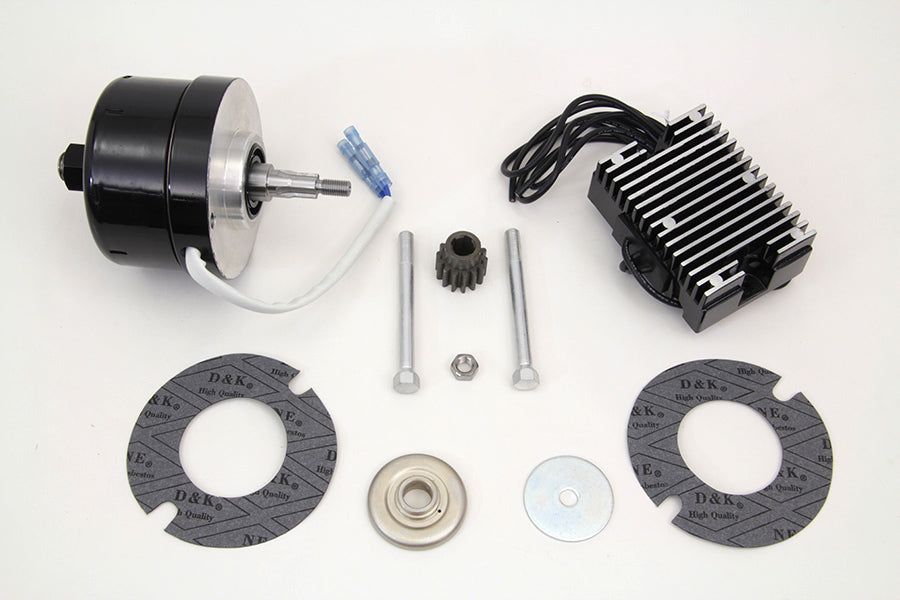 Black 12 Volt Alternator Generator Conversion Kit