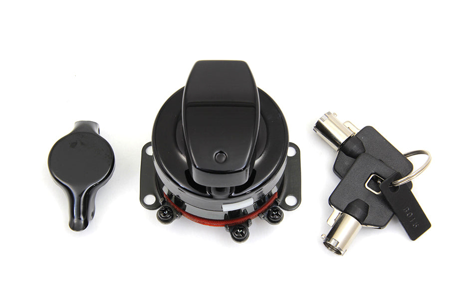 Hinge Ignition Switch 6 Terminal Gloss Black