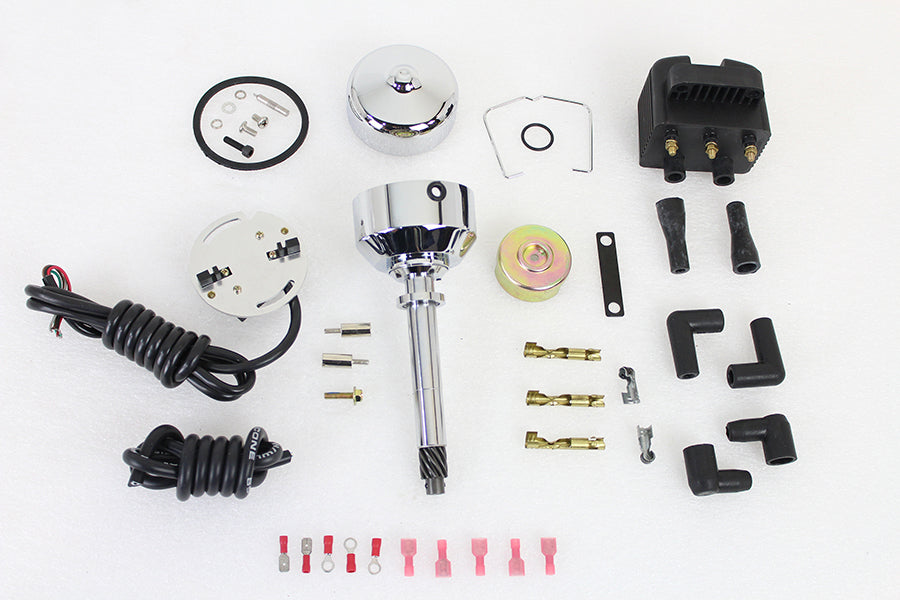 Single Fire Electronic Ignition Distributor with Coil