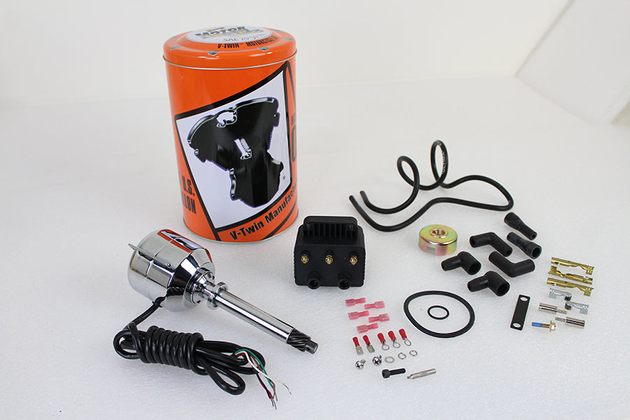 Single Fire Electronic Ignition Distributor with Coil