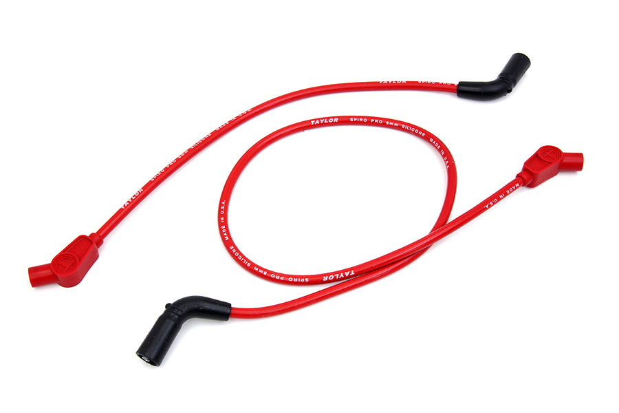 Sumax Spark Plug Wire Set 8mm Red