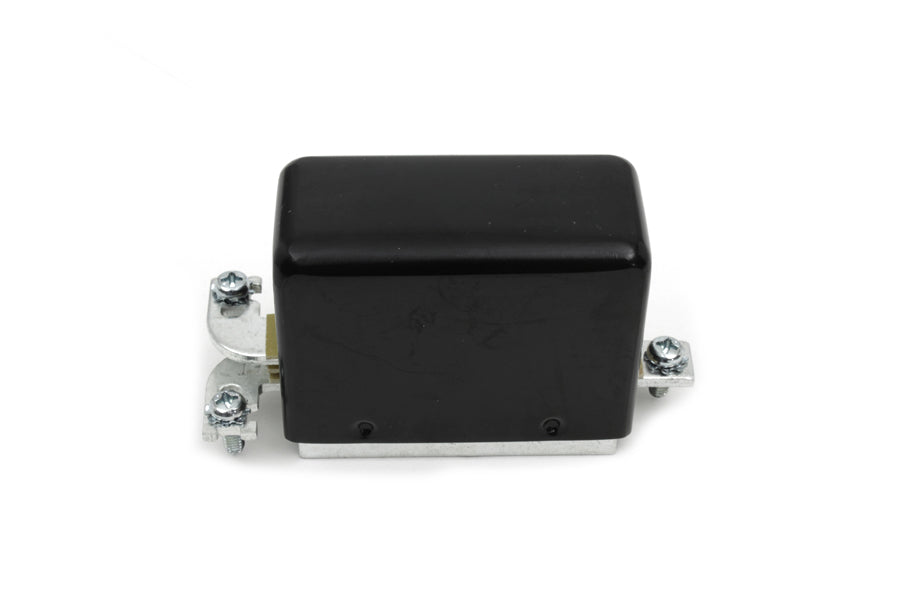 Solid State 6 Volt Relay with Smooth Black Cover