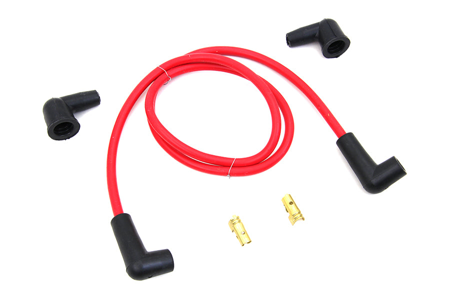 Red Spark Plug Wire Set