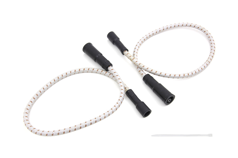 Sumax Grey with Brown Tracer 7mm Spark Plug Wire Set