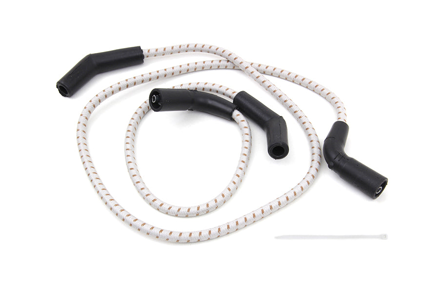 Sumax Grey with Brown Tracer 7mm Spark Plug Wire Set