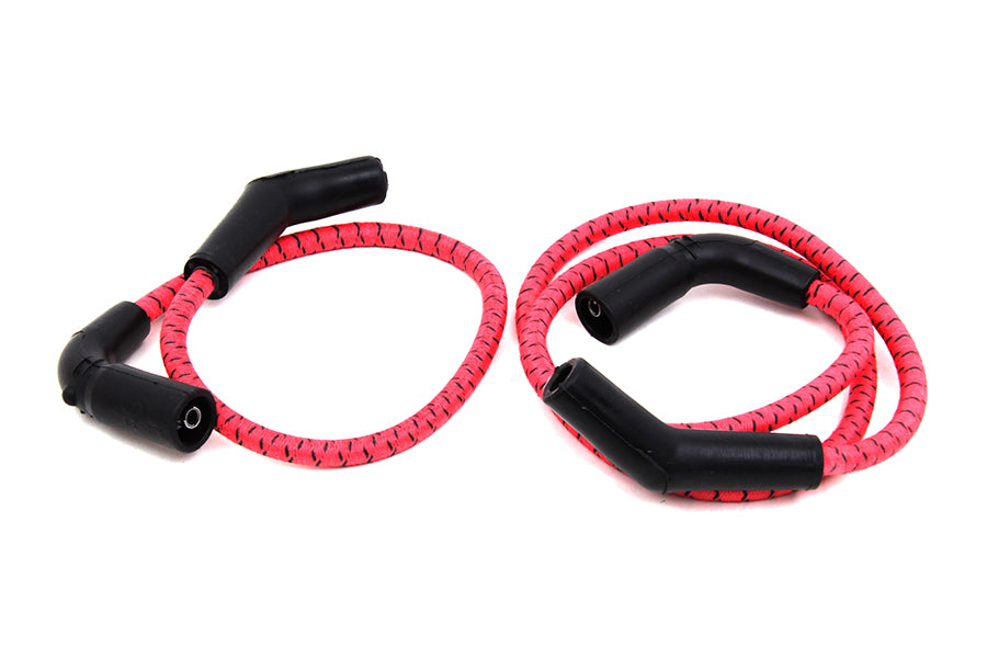 Sumax Red with Black Tracer 7mm Spark Plug Wire Set