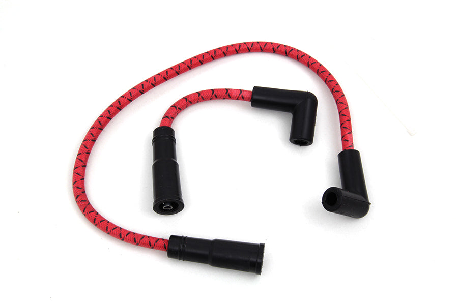 Sumax Red with Black Tracer 7mm Spark Plug Wire Set