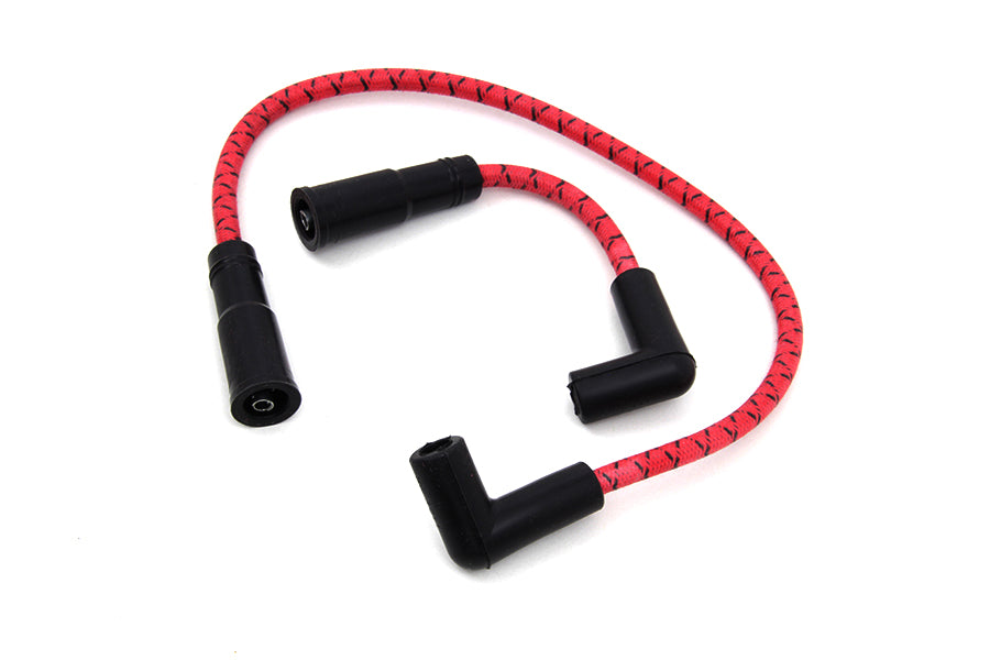 Sumax Red with Black Tracer 7mm Spark Plug Wire Set