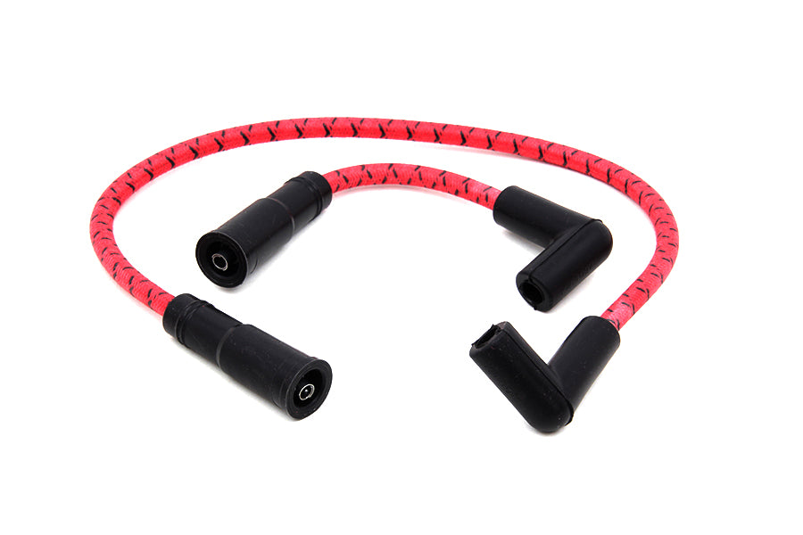 Sumax Red with Black Tracer 7mm Spark Plug Wire Set