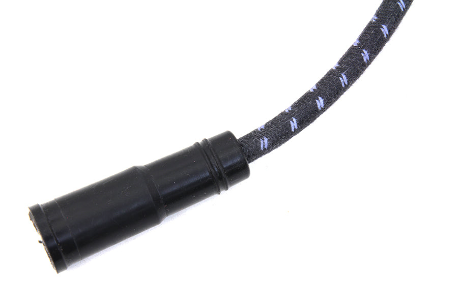 Sumax Black with Blue Tracer 7mm Spark Plug Wire Set