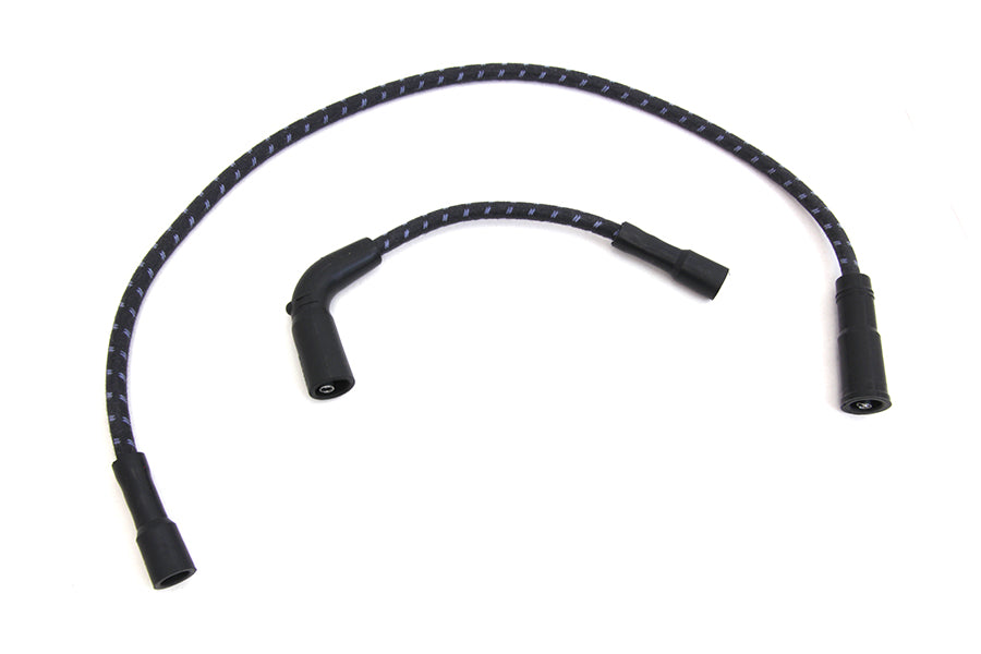 Sumax Black with Blue Tracer 7mm Spark Plug Wire Set
