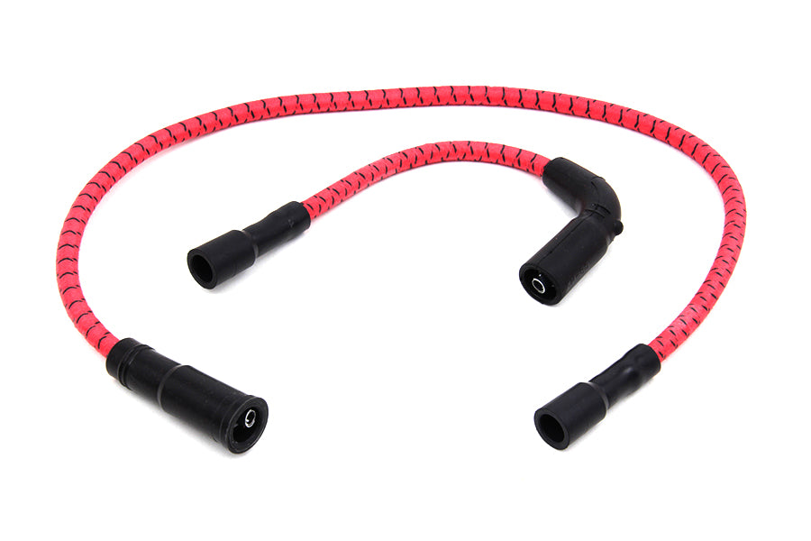 Sumax Red with Black Tracer 7mm Spark Plug Wire Set