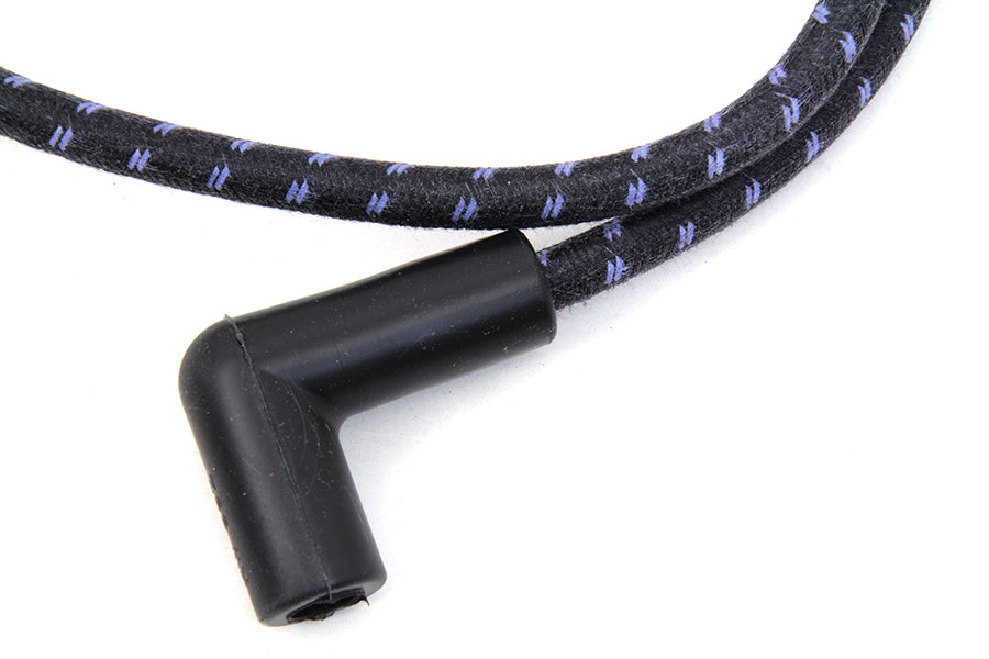 Sumax Black with Blue Tracer 7mm Spark Plug Wire Set