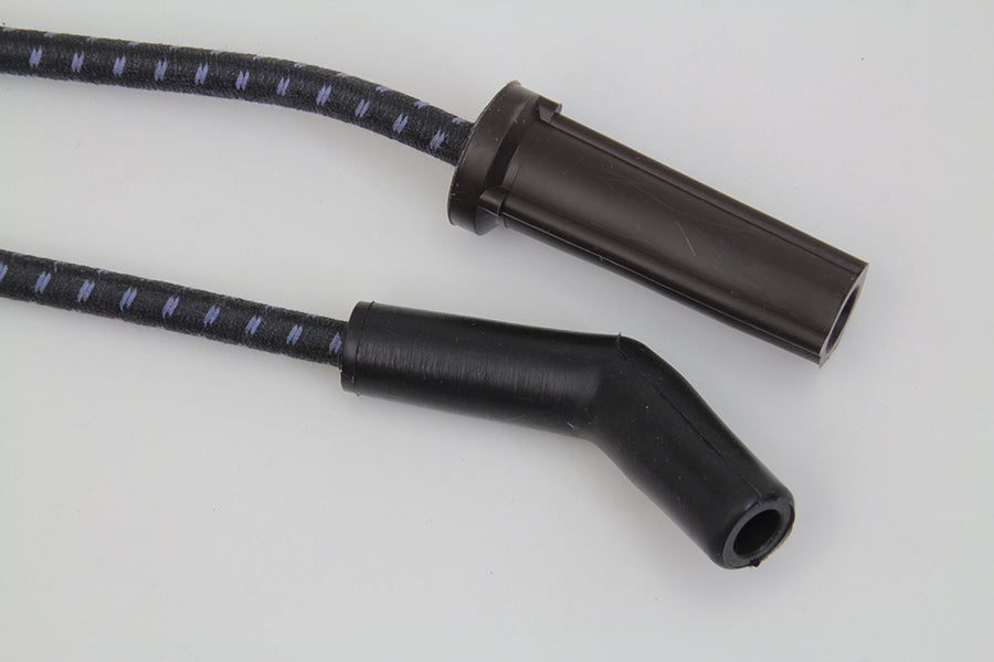 Sumax Black with Blue Tracer 7mm Spark Plug Wire Set