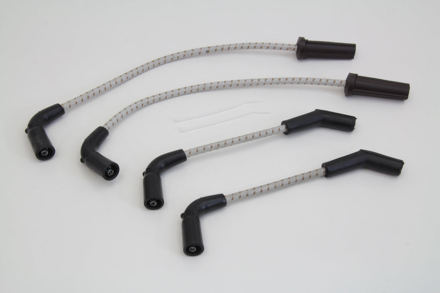 Sumax Grey with Brown Tracer 7mm Spark Plug Wire Set