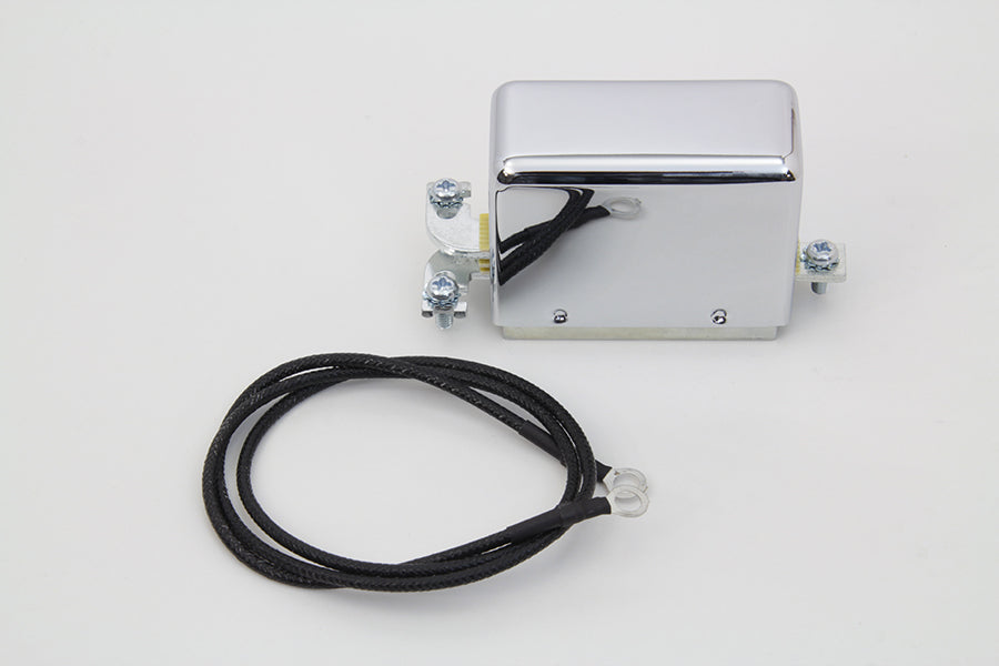 Chrome Look-A-Like 12 Volt 2-Brush Relay