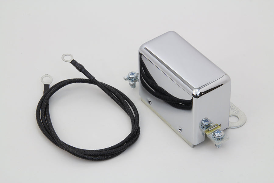 Chrome Look-A-Like 12 Volt 2-Brush Relay