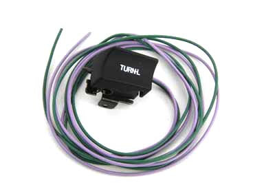 Black Handlebar Left Turn Signal Switch