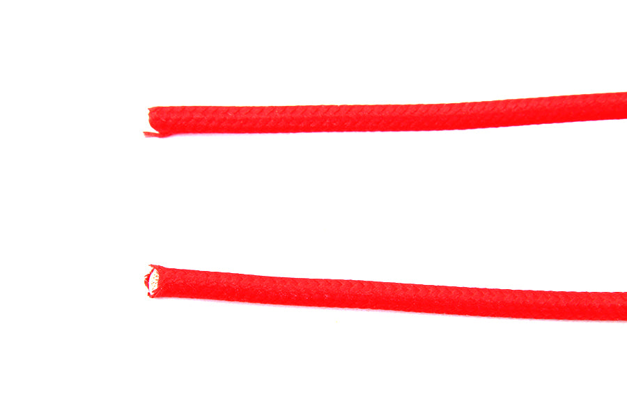 Pure Red 25' Braided Wire