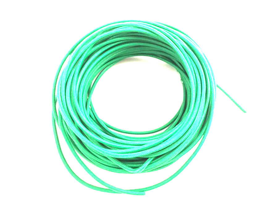 Pure Green 25' Braided Wire