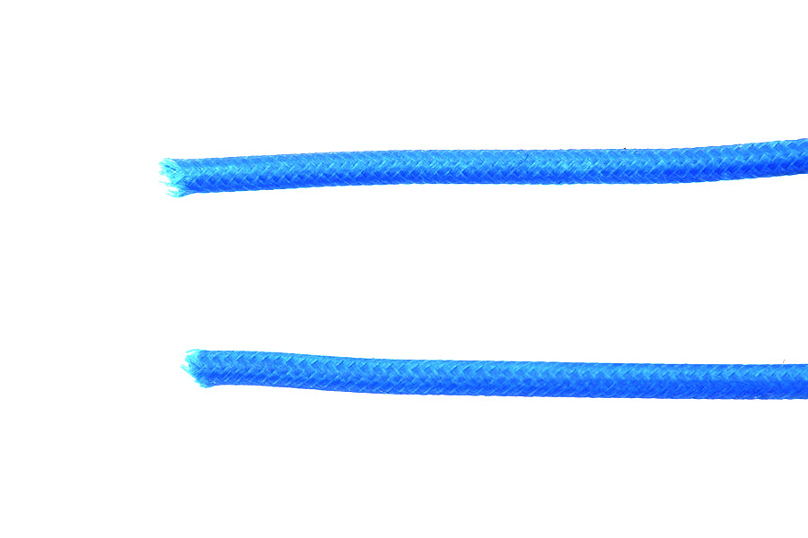 Pure Blue 25' Braided Wire