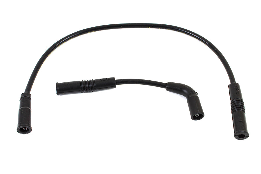 Accel 8mm S/S Spiral Core Ignition Wire Set Black