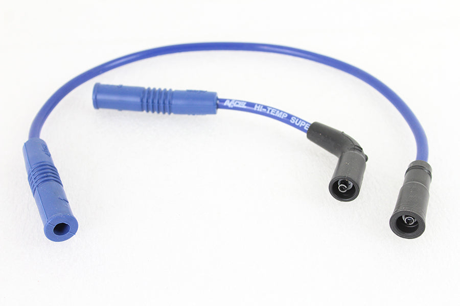 Accel 8mm S/S Spiral Core Ignition Wire Set Blue